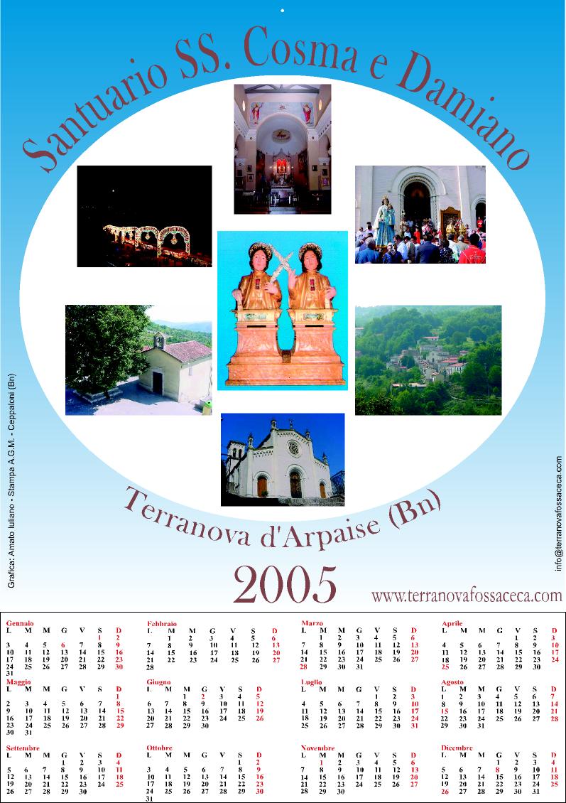 clicca x vedere e scaricare il calendario 2005